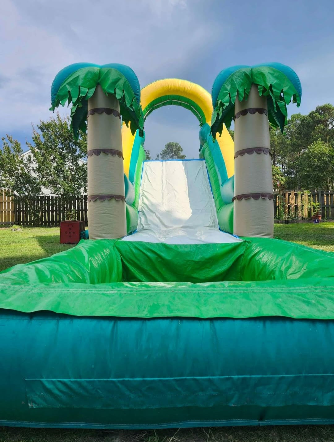 Tropical Palm Waterslide